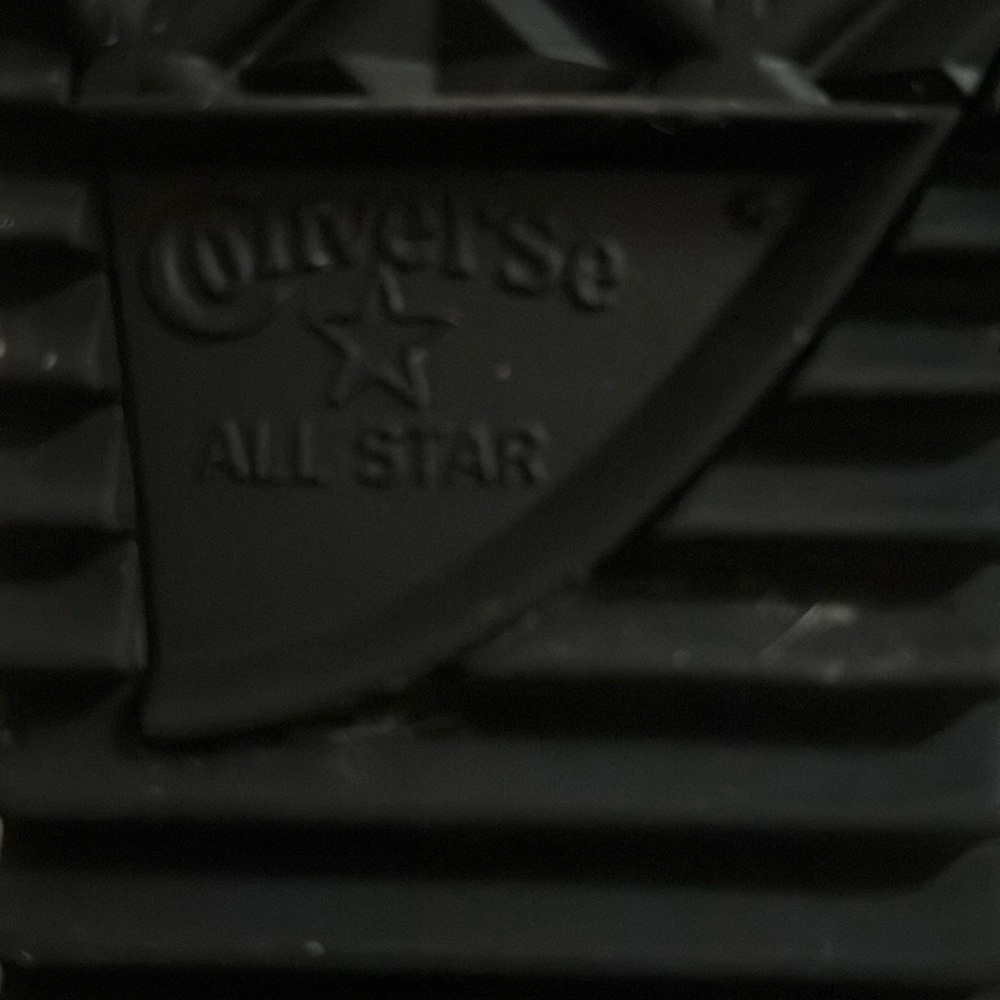Converse Black and White Platform Boots - Picture 6 of 7